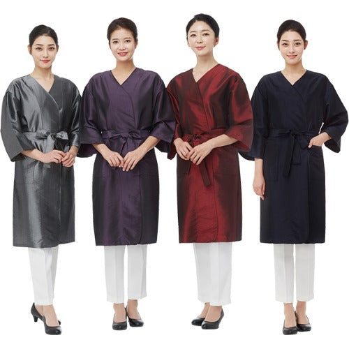 圆背开衩礼服